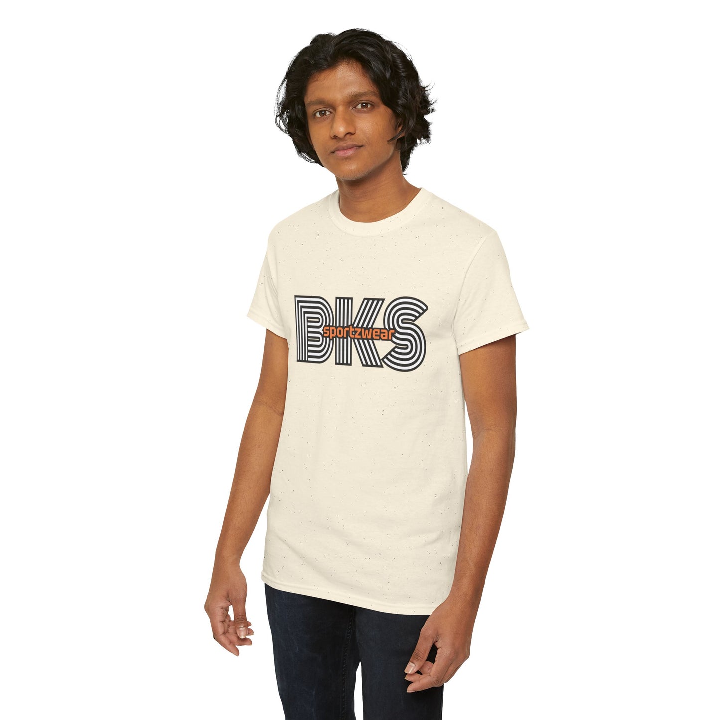 BKS swirl Sportzwear Unisex Heavy Cotton Tee (TS 1003)