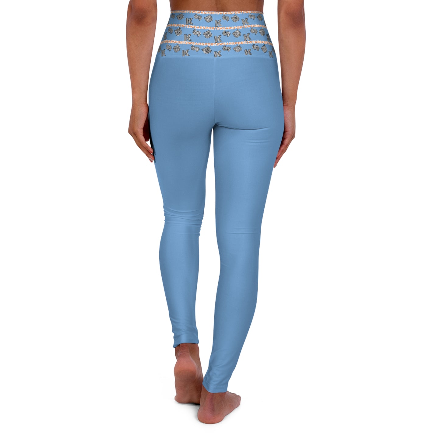 Supreme High Waisted Yoga Leggings  carolin blue (YP 7102)