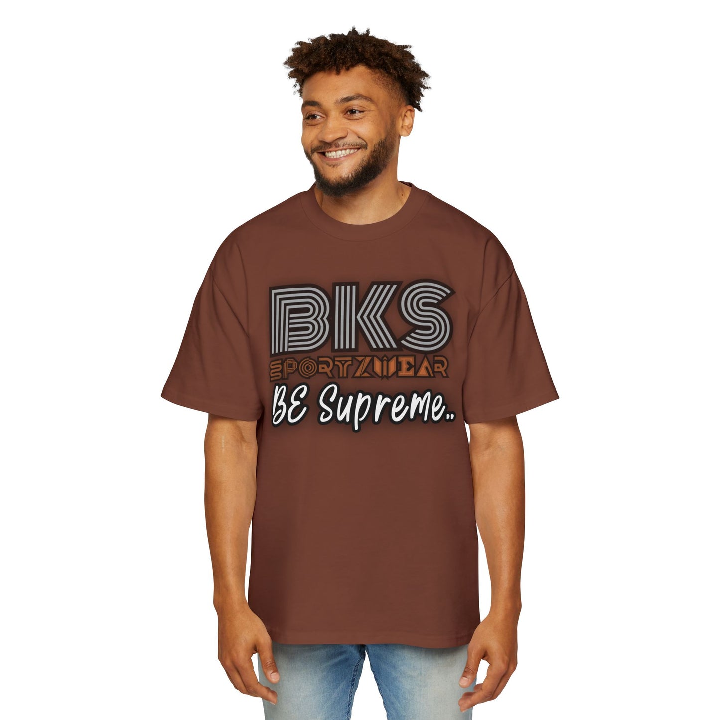 Men's  BKS Graffiti Heavy Oversized Tee (HT S 1005)