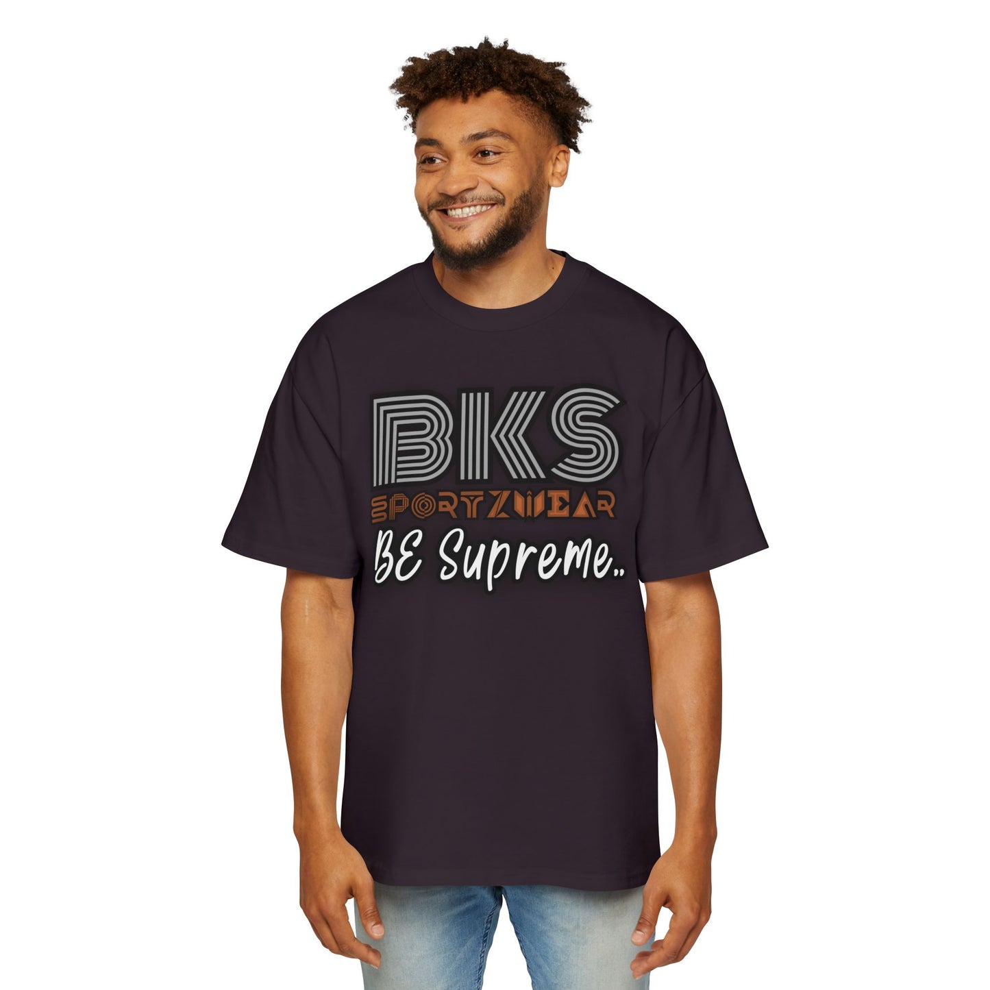 Men's  BKS Graffiti Heavy Oversized Tee (HT S 1005)