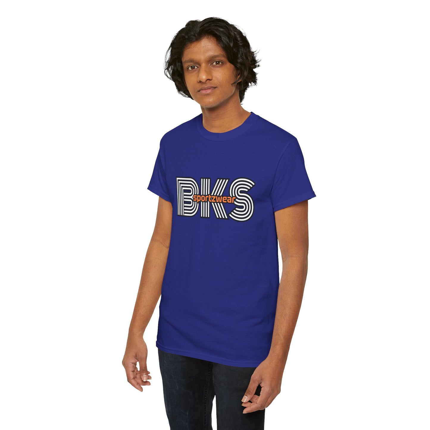 BKS swirl Sportzwear Unisex Heavy Cotton Tee (TS 1003)