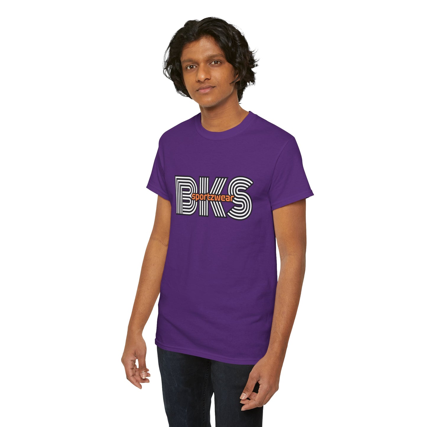 BKS swirl Sportzwear Unisex Heavy Cotton Tee (TS 1003)