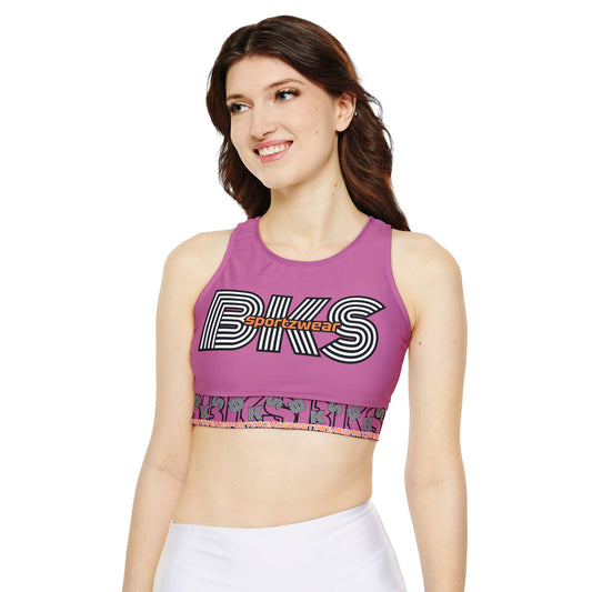 Supreme Sport Fully Lined, Padded Sports Bra  pink (SB 5304 )