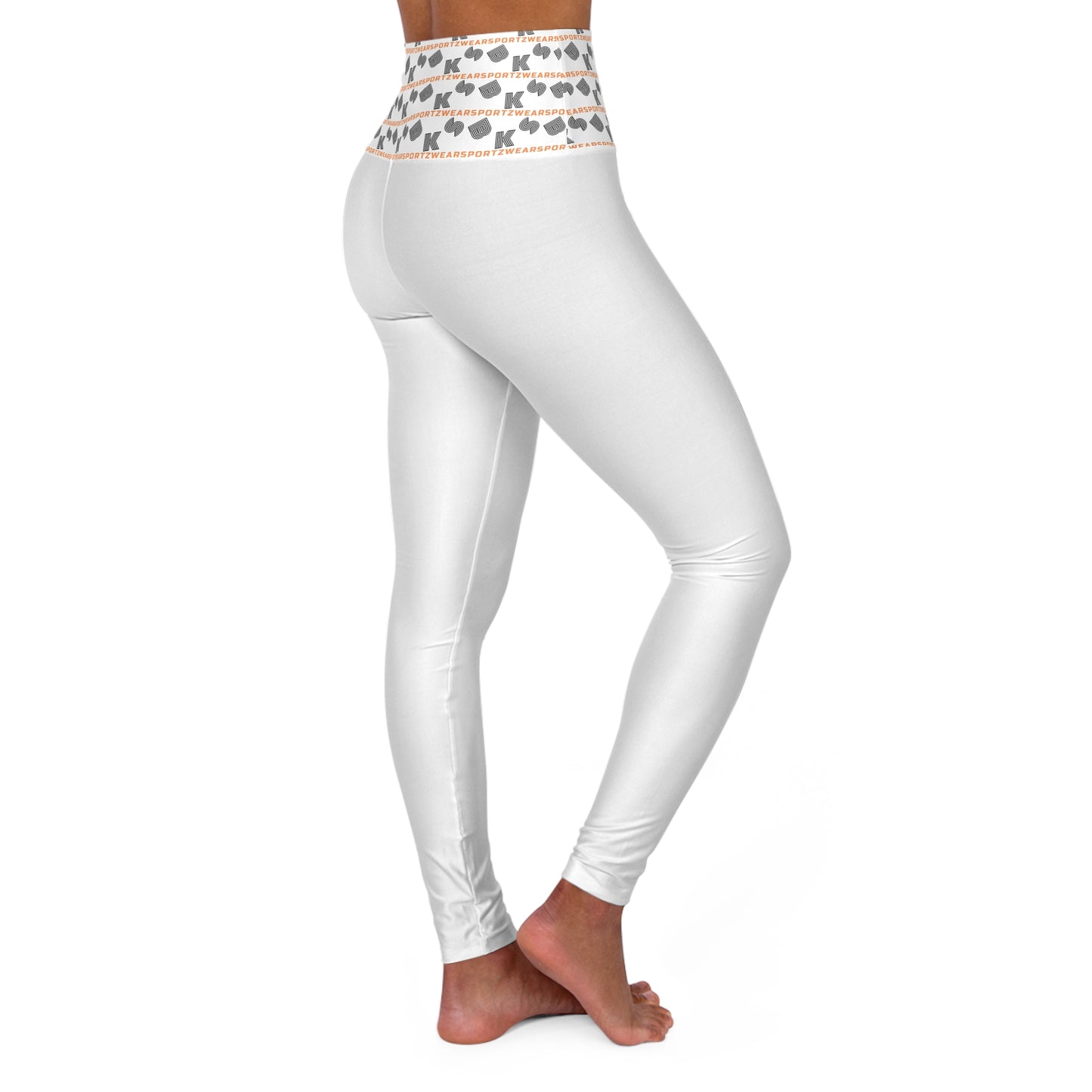 Supreme High Waisted Yoga Leggings  white (YP 7101)