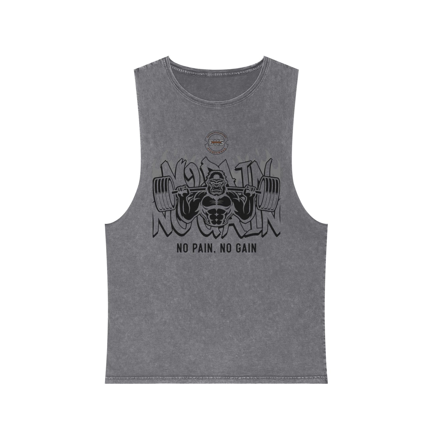 Gorilla Heat Stonewash Tank Top T Shirt (TS 1006)