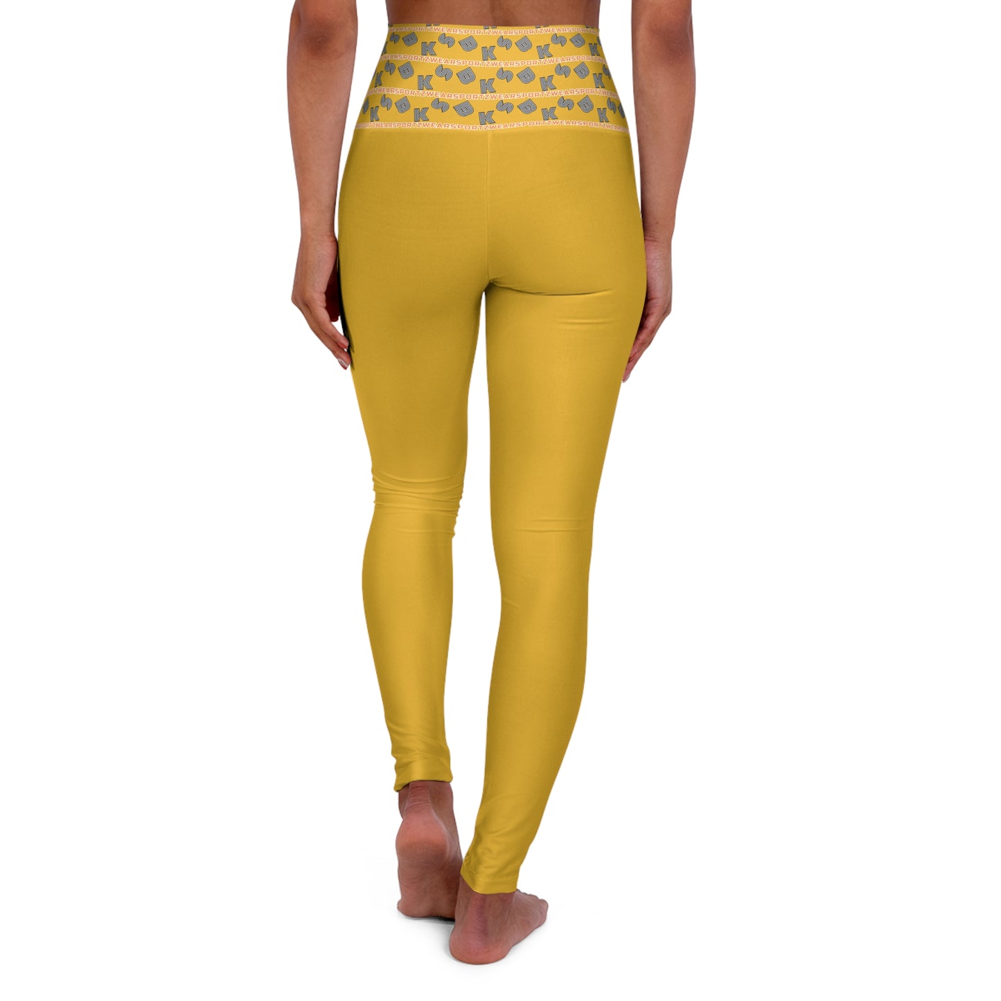 Supreme High Waisted Yoga Leggings  yellow (YP 7103)