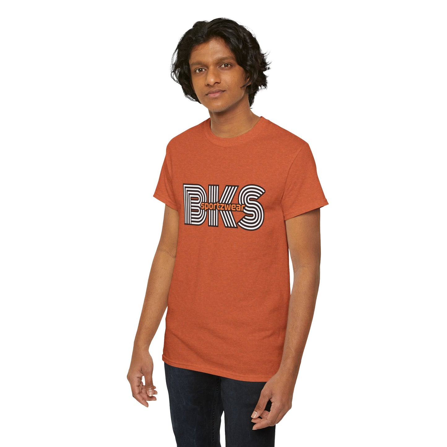 BKS swirl Sportzwear Unisex Heavy Cotton Tee (TS 1003)