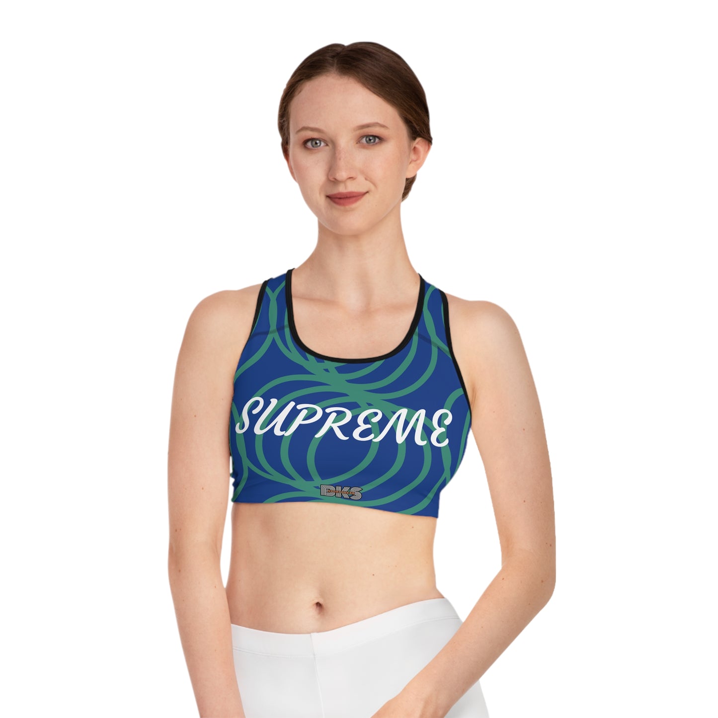 Circle Symetry Sports Bra cotton candy blue (SB 5002)