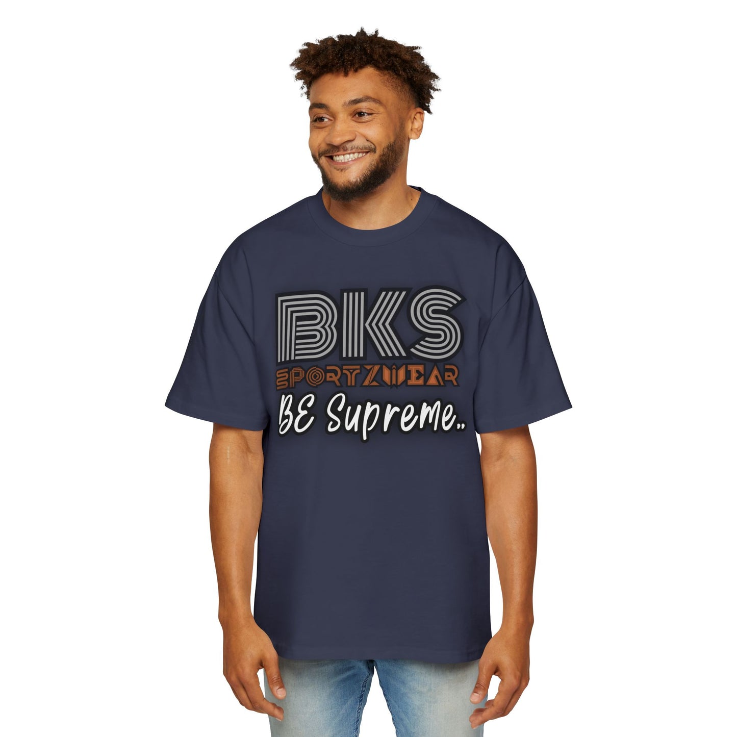 Men's  BKS Graffiti Heavy Oversized Tee (HT S 1005)