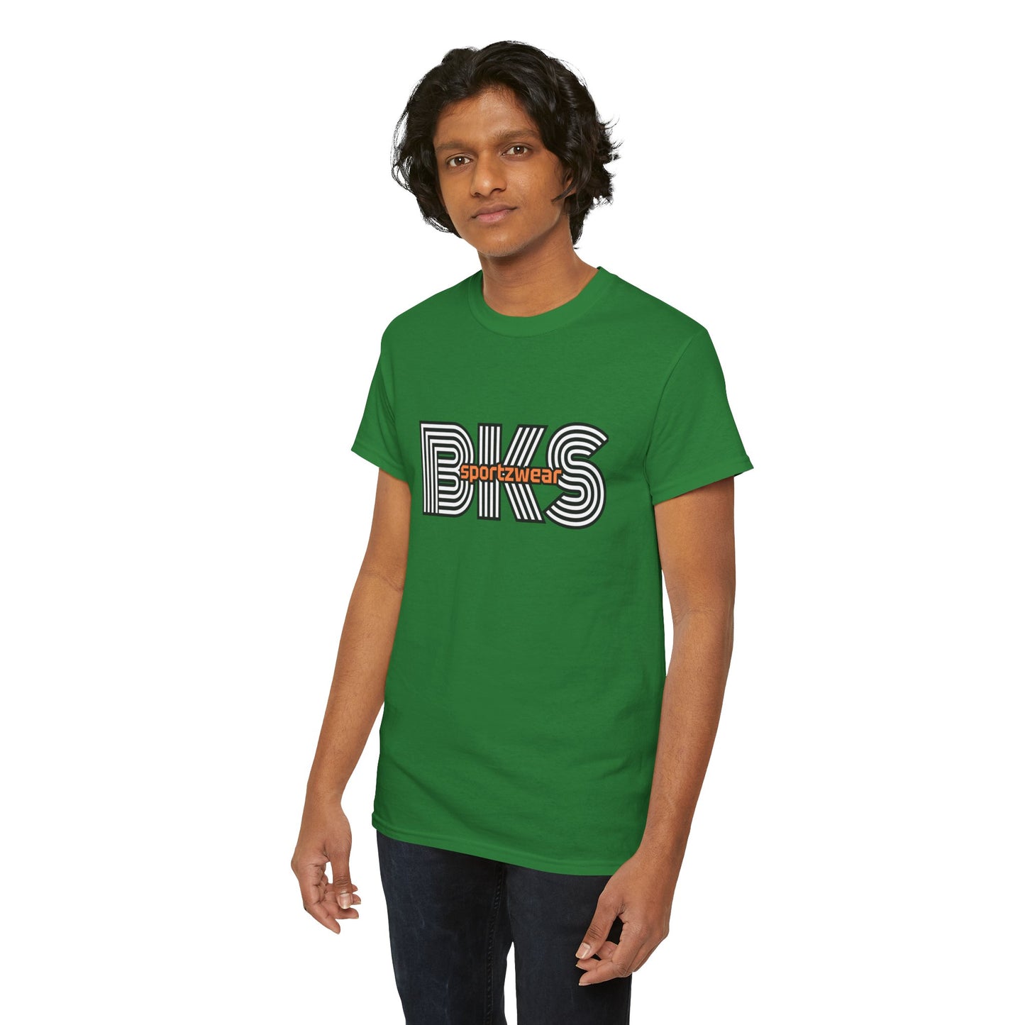 BKS swirl Sportzwear Unisex Heavy Cotton Tee (TS 1003)