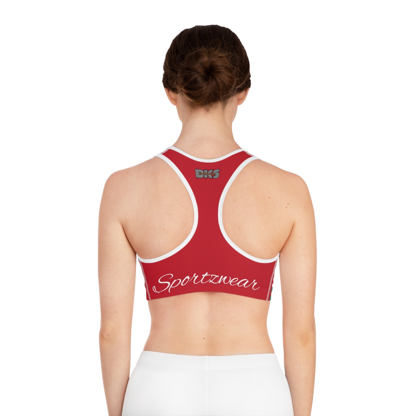 Circle Symetry Sports Bra X-mas Edition red ( SB 5000c)