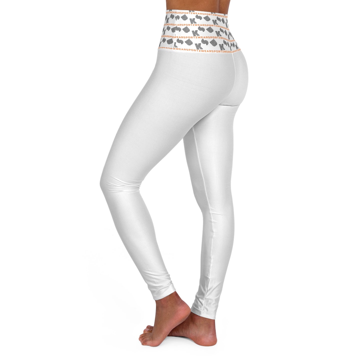 Supreme High Waisted Yoga Leggings  white (YP 7101)