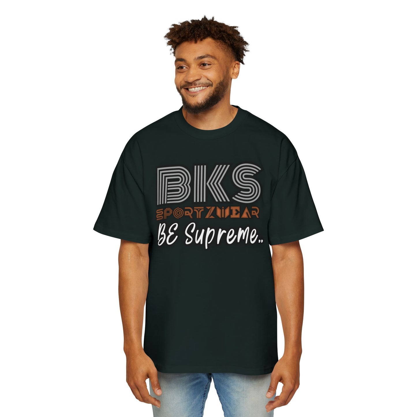 Men's  BKS Graffiti Heavy Oversized Tee (HT S 1005)