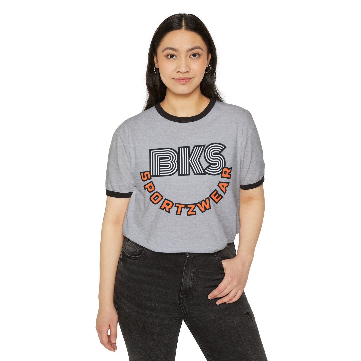 BKS Horseshoe Unisex Cotton Ringer T-Shirt( TS1006)