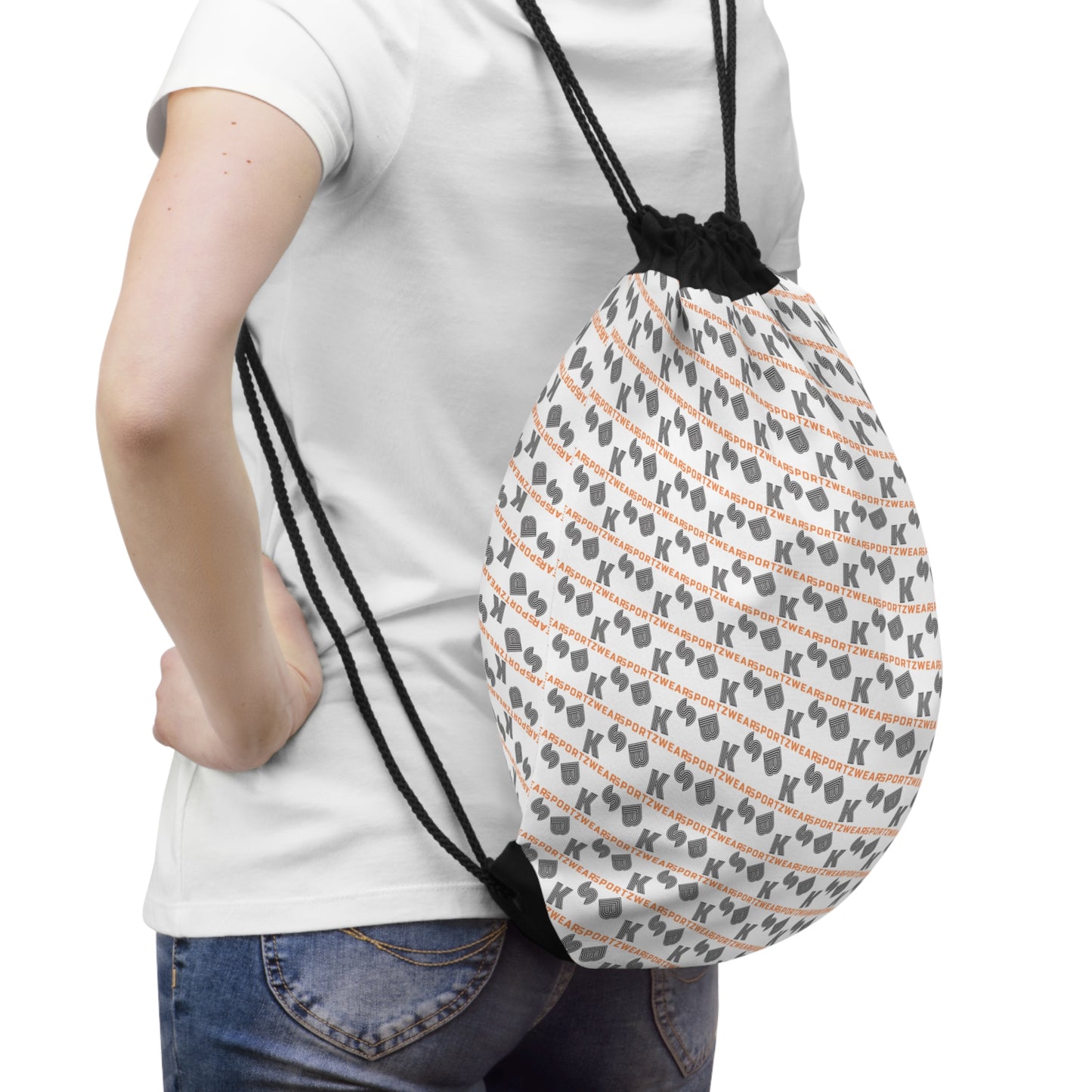 Drawstring Bag  white (DB 900)