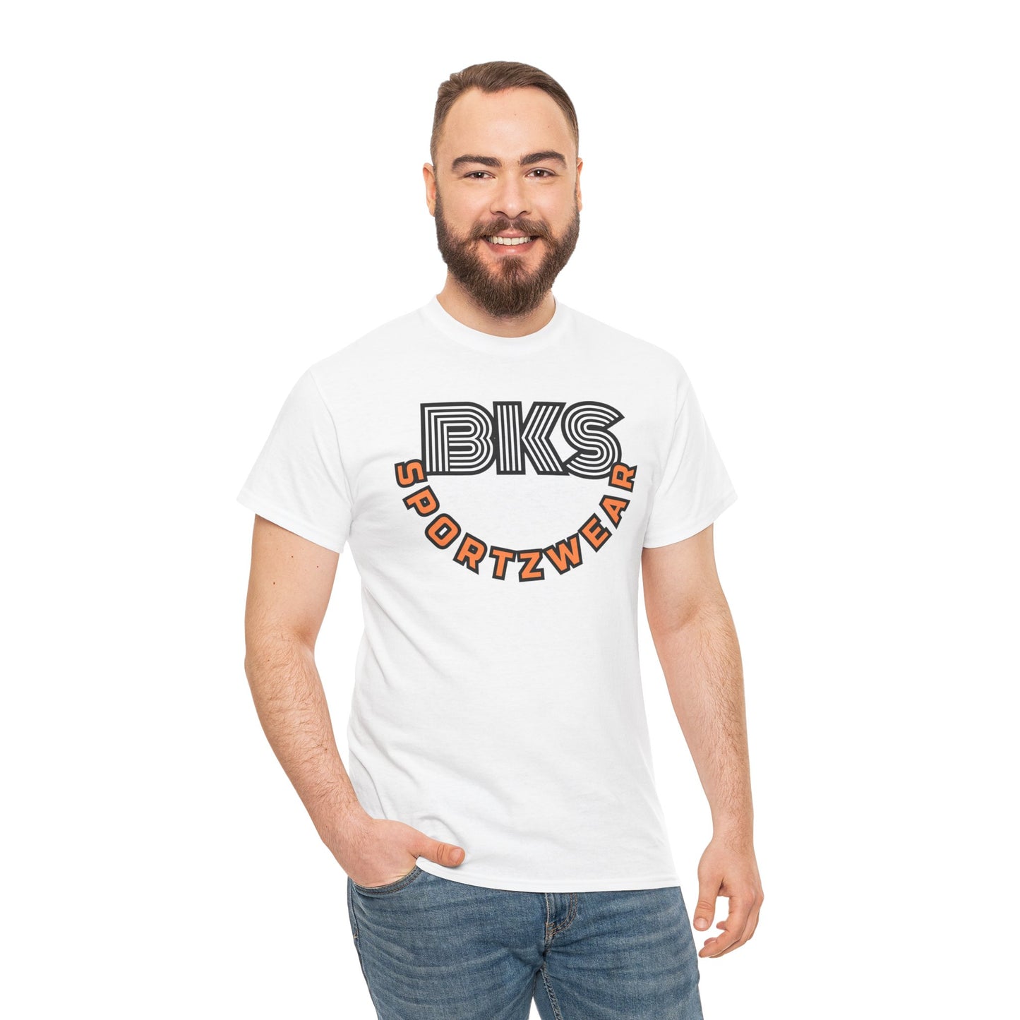 BKS Horseshoe  Unisex Heavy Cotton Tee (TS1000)