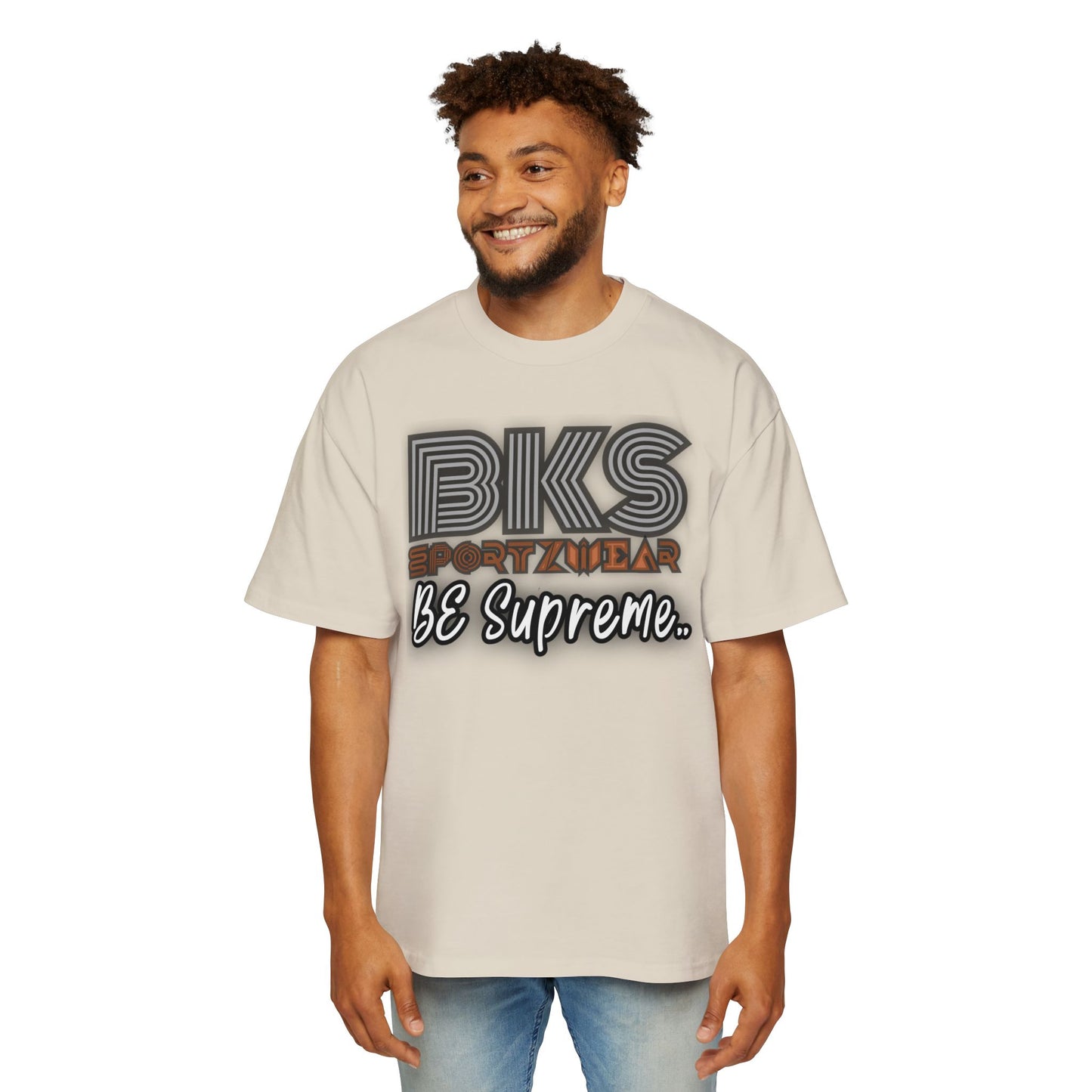 Men's  BKS Graffiti Heavy Oversized Tee (HT S 1005)