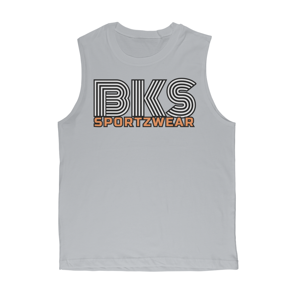 BKS Swirl Sportzwear Premium Men's Adult Muscle Top