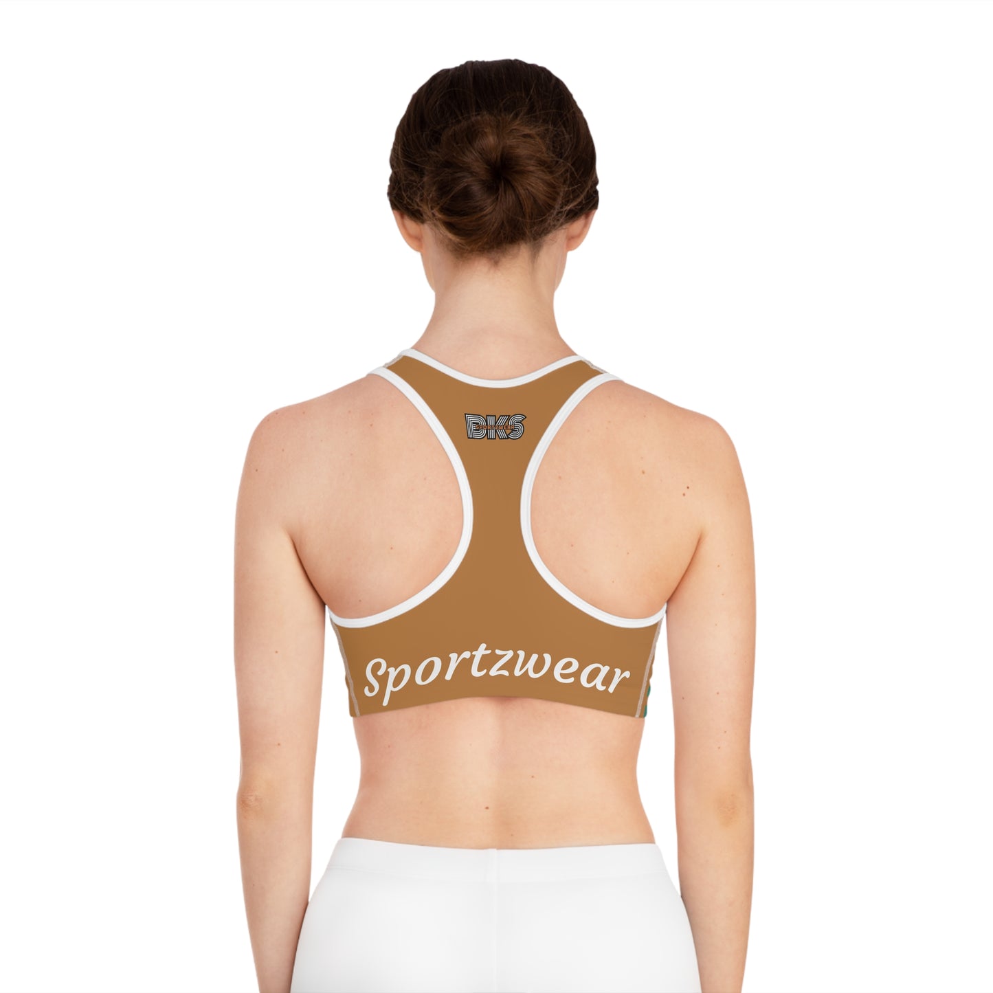 Circle Symetry Sports Bra carmel  ( SB 5002)