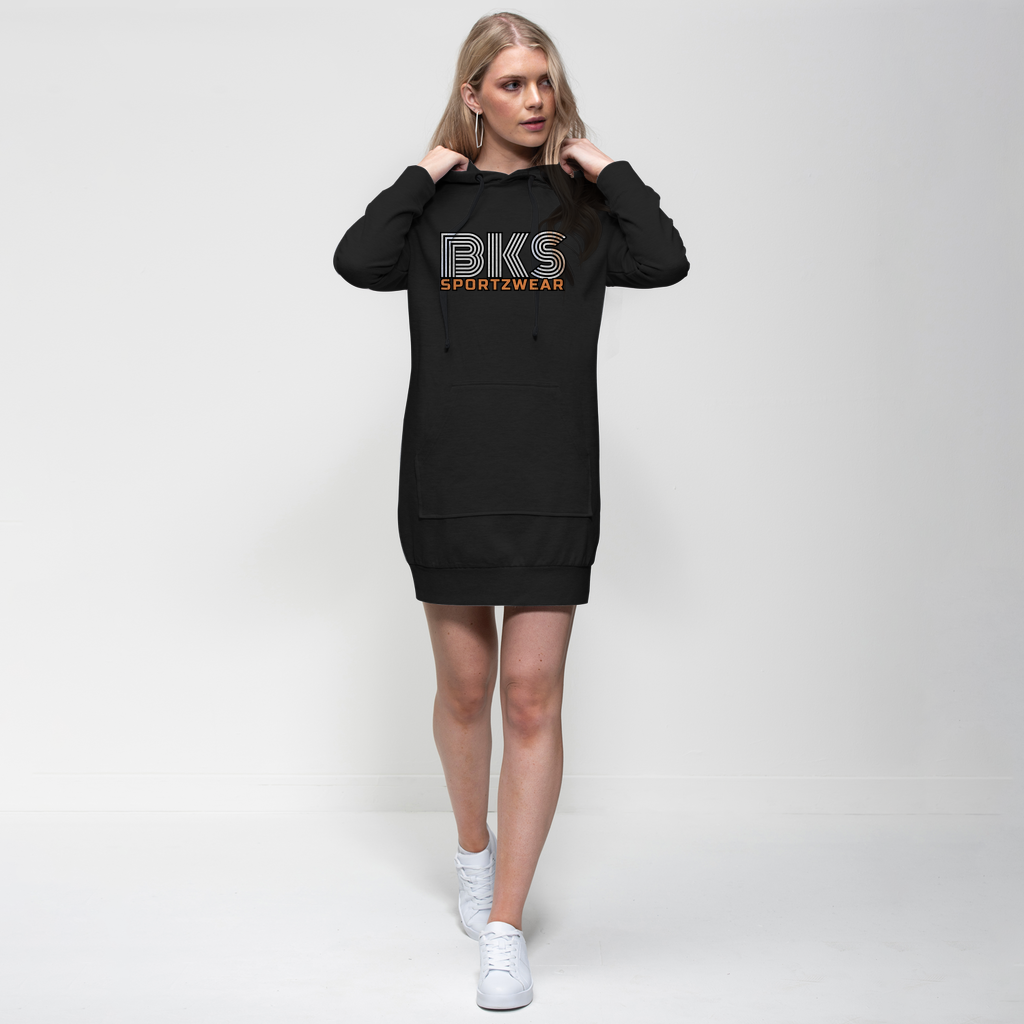 BKS Swirl Sportzwear Premium Adult Hoodie Dress