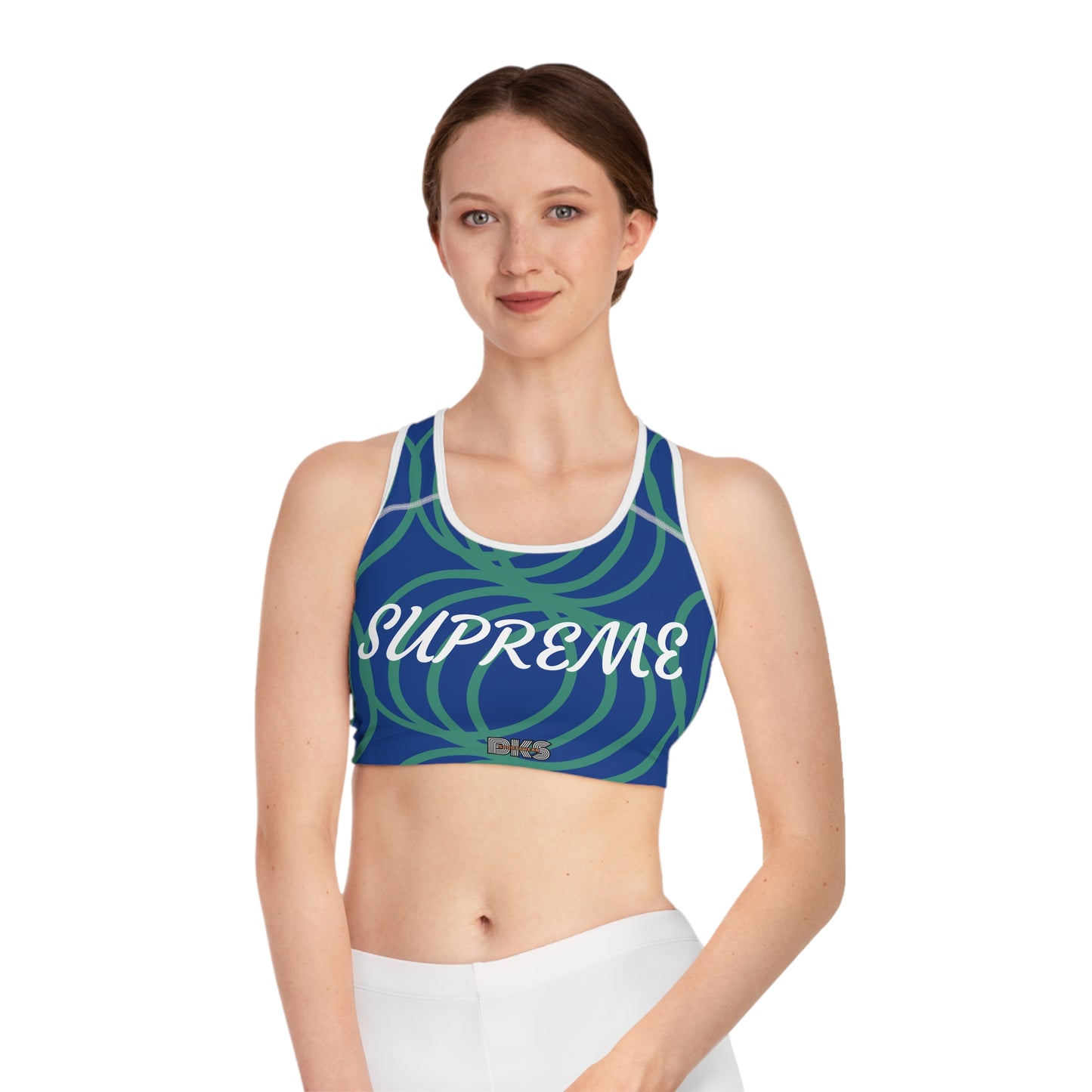 Circle Symetry Sports Bra cotton candy blue (SB 5002)