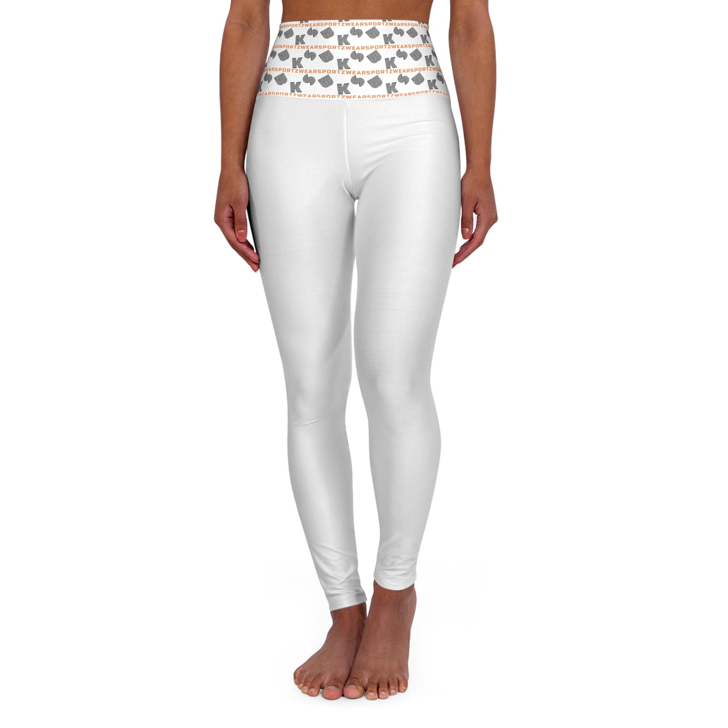 Supreme High Waisted Yoga Leggings  white (YP 7101)