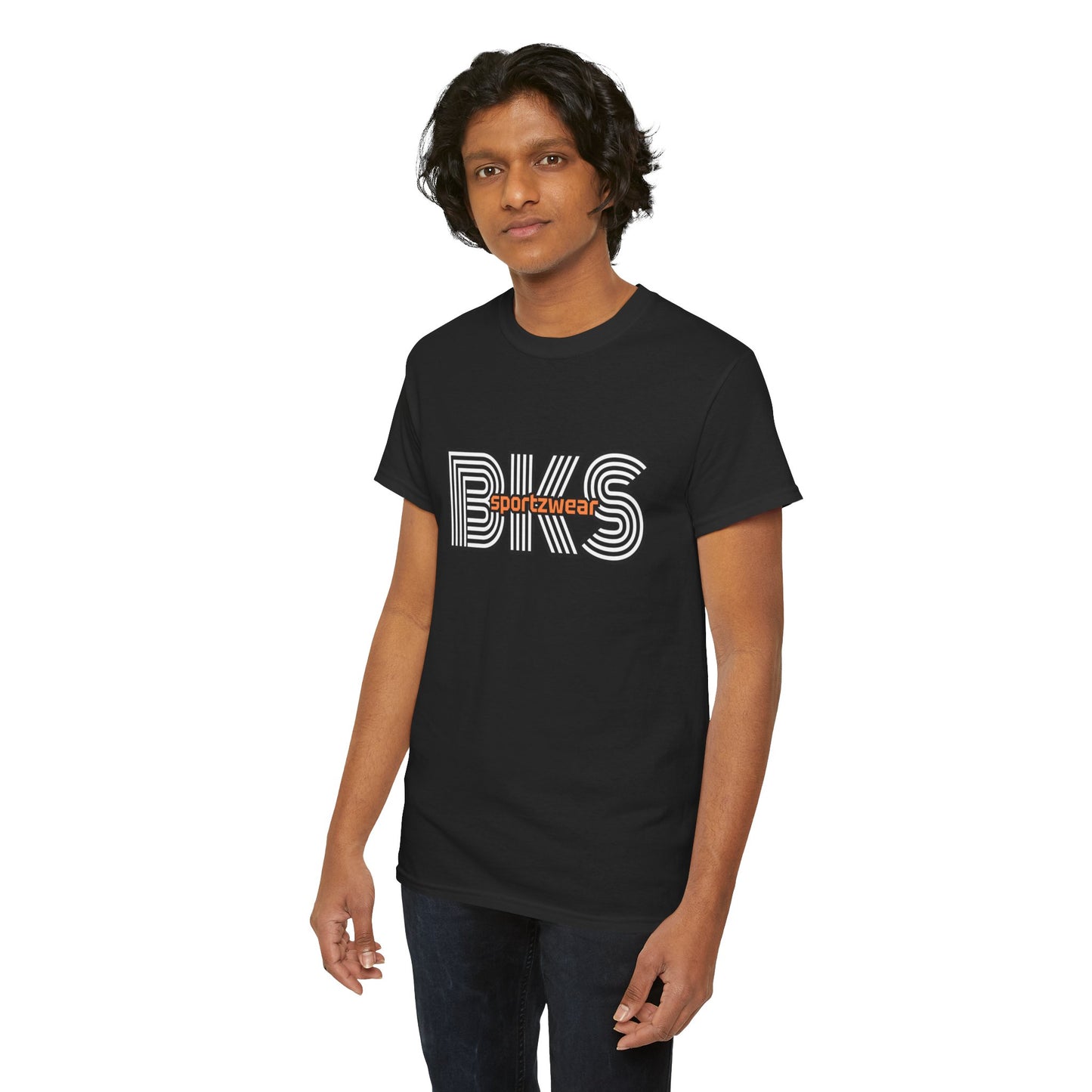 BKS swirl Sportzwear Unisex Heavy Cotton Tee (TS 1003)