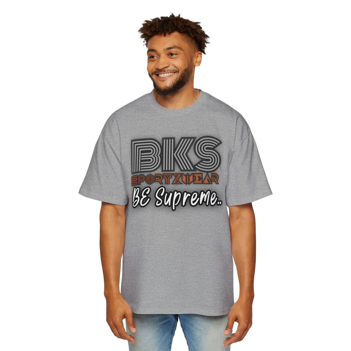 Men's  BKS Graffiti Heavy Oversized Tee (HT S 1005)