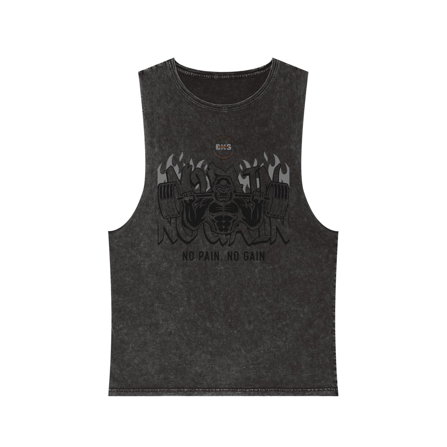 Gorilla Heat Stonewash Tank Top T Shirt (TS 1006)