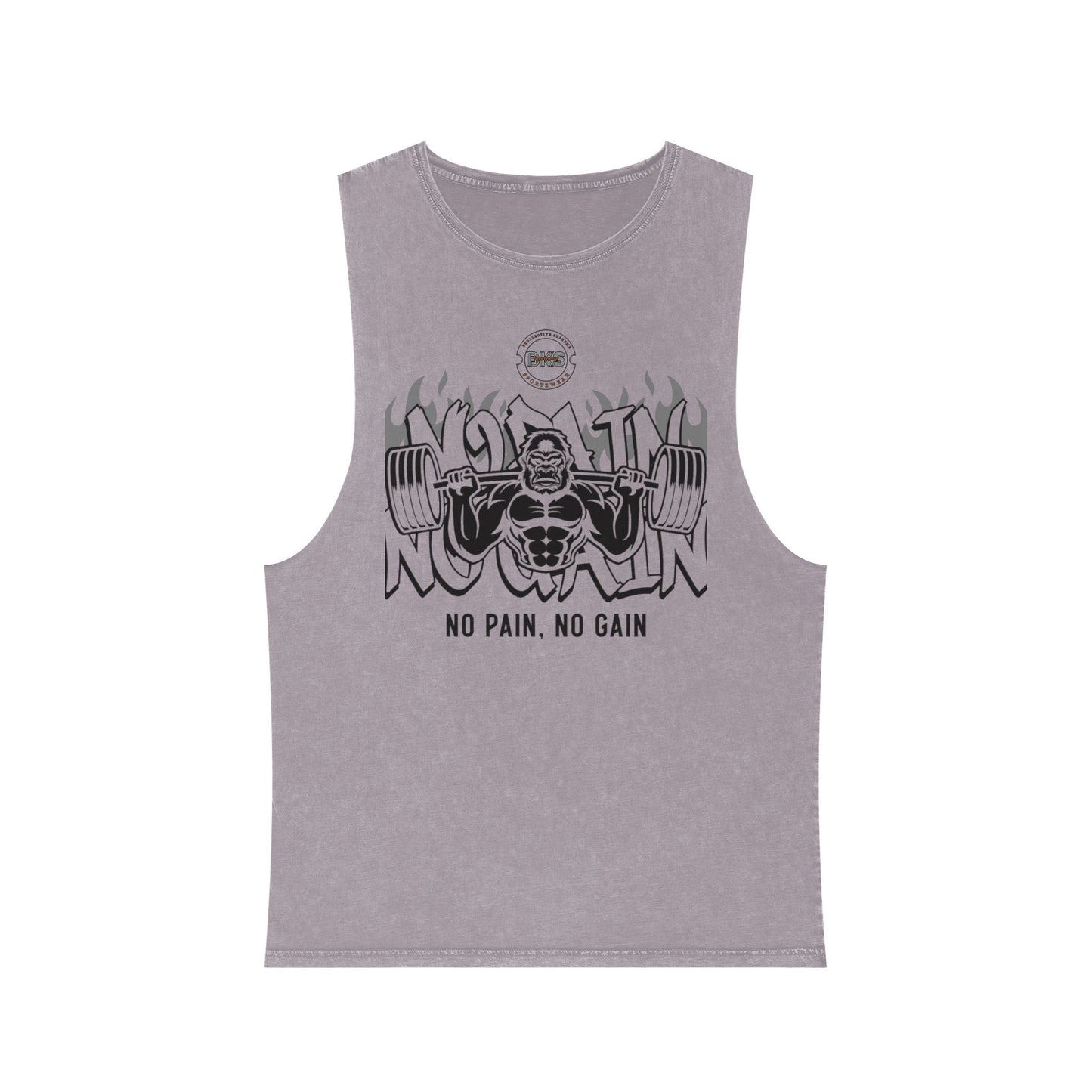 Gorilla Heat Stonewash Tank Top T Shirt (TS 1006)