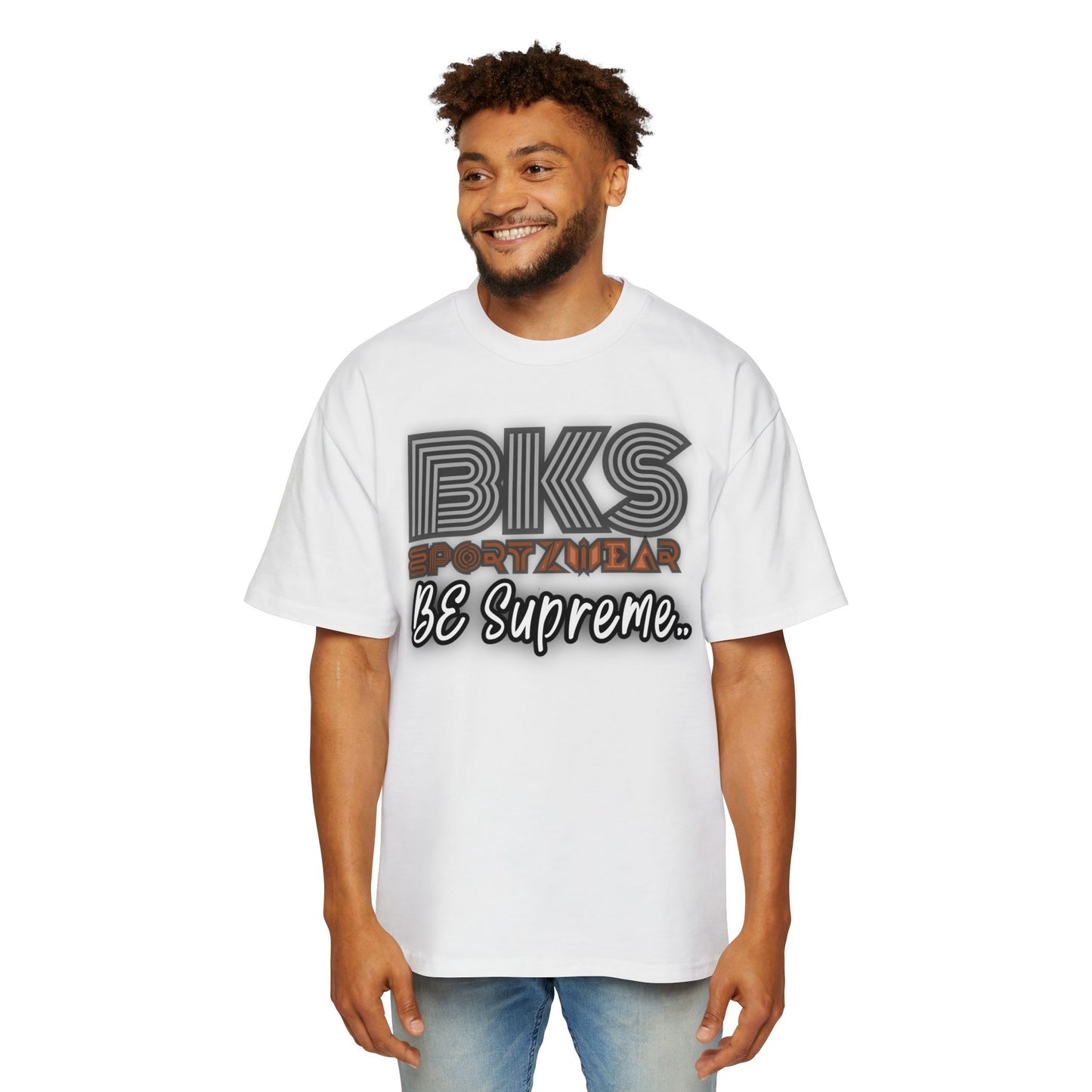 Men's  BKS Graffiti Heavy Oversized Tee (HT S 1005)