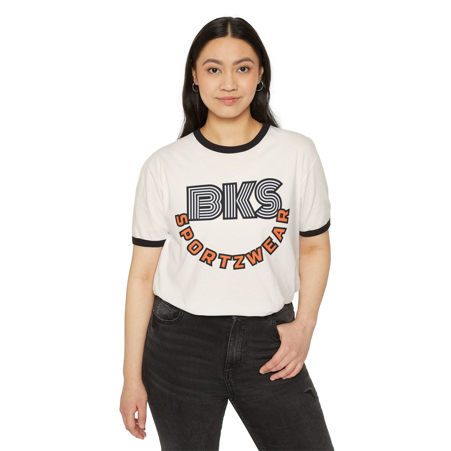 BKS Horseshoe Unisex Cotton Ringer T-Shirt( TS1006)