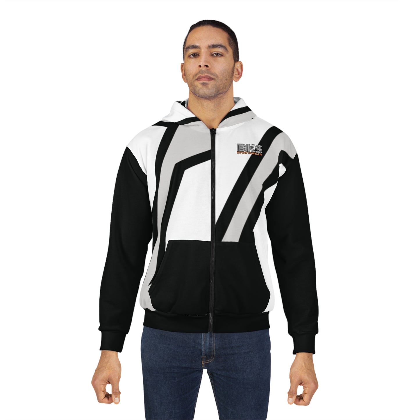 Puzzle Piece Unisex Zip Hoodie (HS 4002)