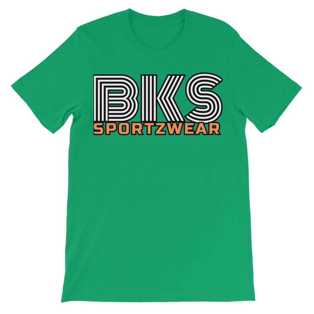 bks swirl sportzwear blk updated for print Premium Kids T-Shirt