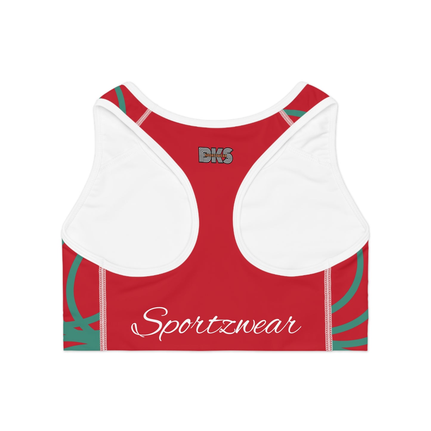 Circle Symetry Sports Bra X-mas Edition red ( SB 5000c)