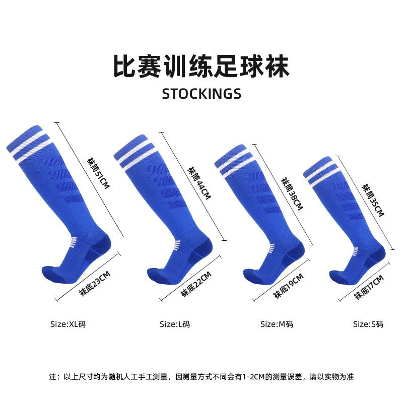 Adults/ Youths Breathable Knee-high Training Sports Socks