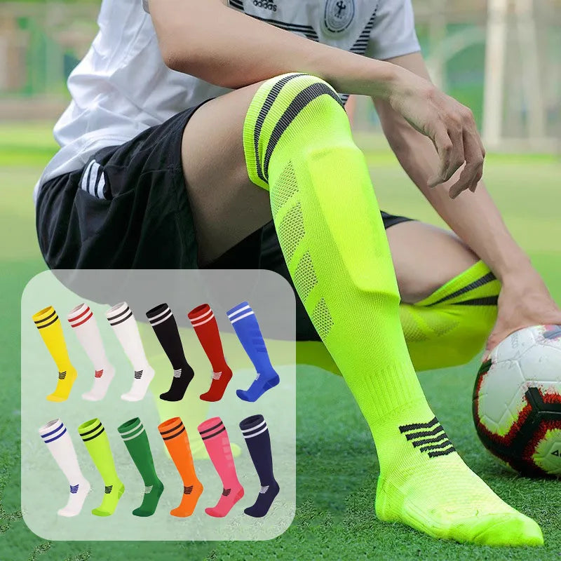 Adults/ Youths Breathable Knee-high Training Sports Socks