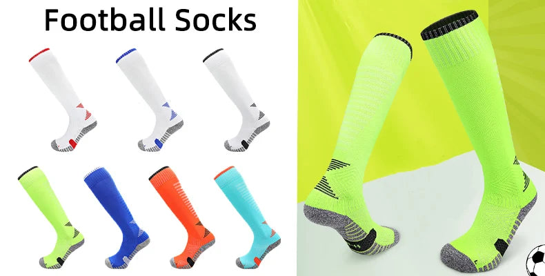 Adults/ Youths Breathable Knee-high Training Sports Socks