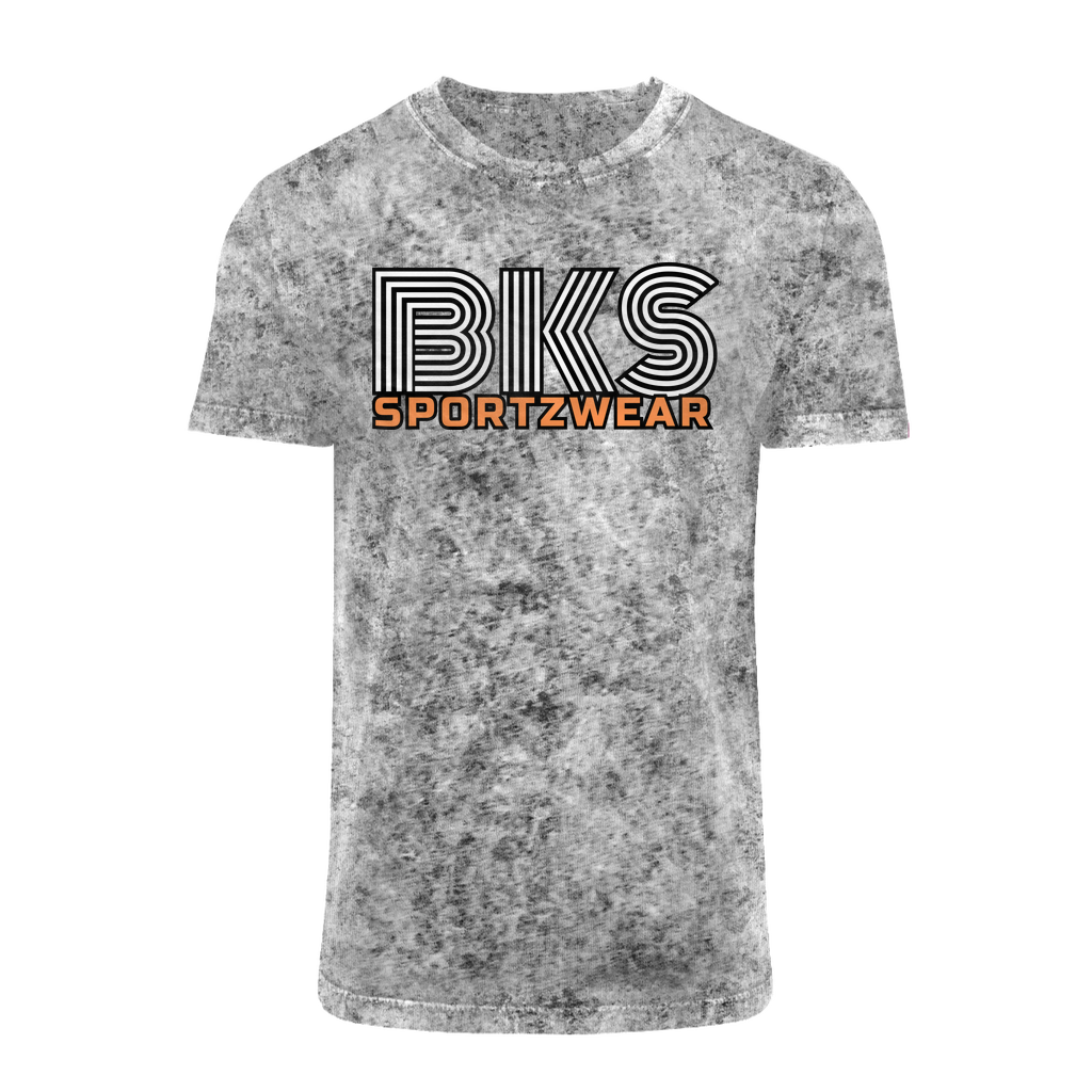 bks swirl sportzwear Acid Washed T-Shirt