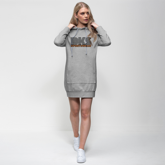 BKS Swirl Sportzwear Premium Adult Hoodie Dress